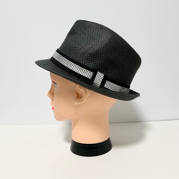 ❣️2/$40❣️ Black Fedora Hat - Picture 3 of 5
